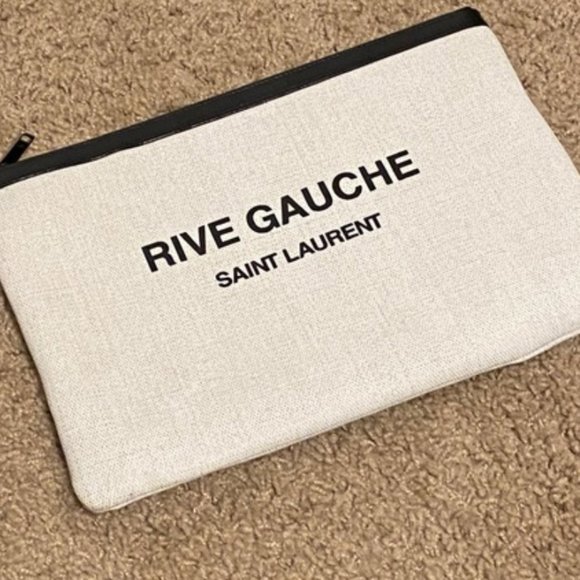 Saint Laurent Rive Gauche Wristlet - Picture 3 of 10